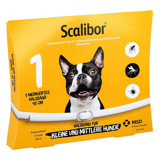 Scalibor Halsband 48 cm f.kleine-mittl.Hunde 1 St