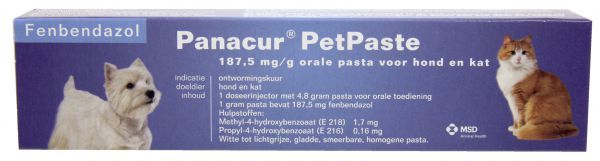 PANACUR Pet Paste Injektor (5g)