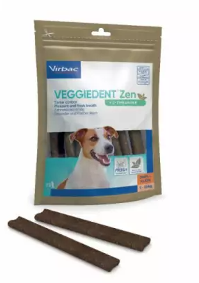 VeggieDent FR3SH Zen Hund S| 5 - 10  kg | 15  Kaustreifen