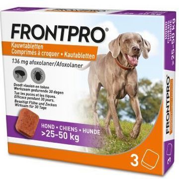 FRONTPRO XL Kautabletten Hund  25-50 kg 3 - Tabletten