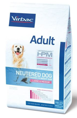 Veterinary HPM - Adult Large & Medium - Neutered Dog - 12 kg - Virbac