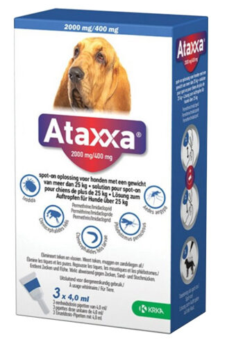 Ataxxa Lösung zum Auftropfen für Hunde über 25 kg