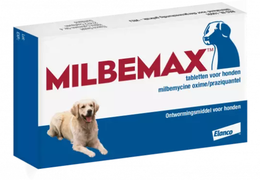 Tabletten zur Entwurmung für Hunde 2 Stk. ab 5 kg (EXP02-2024) Milbemax